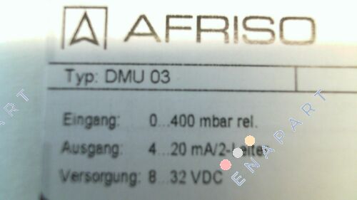 DMU 03,  31146 Pressure transducers DMU 03 Industrial version