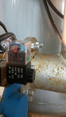 EVI 7/9 24 VDC 4,8 W Solenoid coil