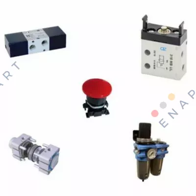 00.013.3X 3/2-Way Pneumatic Valve with Roller Lever Actuation