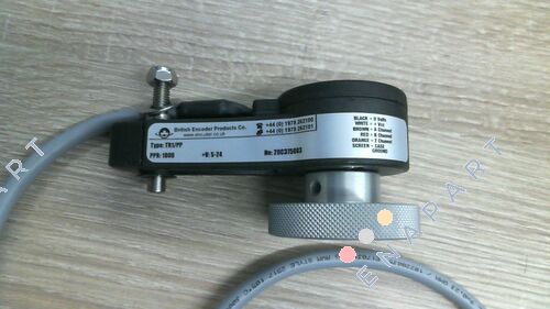 TR1-K1-R6-1800-PP-G2-ST-IP50 Encoder and spring loaded measuring wheel