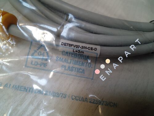 30ME-CO-F- 3P-3MT CONN. FEMM. 3POLI 3MT Female Connector with 3 Poles and 3-Meter Cable