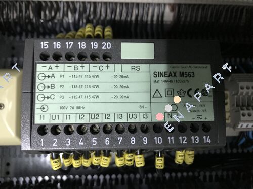 SINEAX M563 (85...230 V DC/AC) Prog. Multi-Transducer