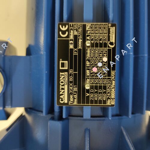 3SIEK 80-2B Compact Energy-Efficient Motor