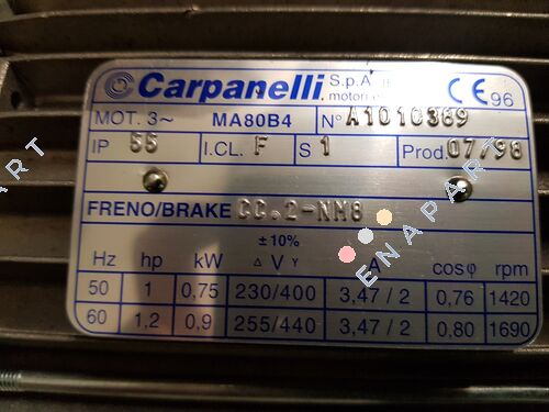 MA80B4 brake motor
