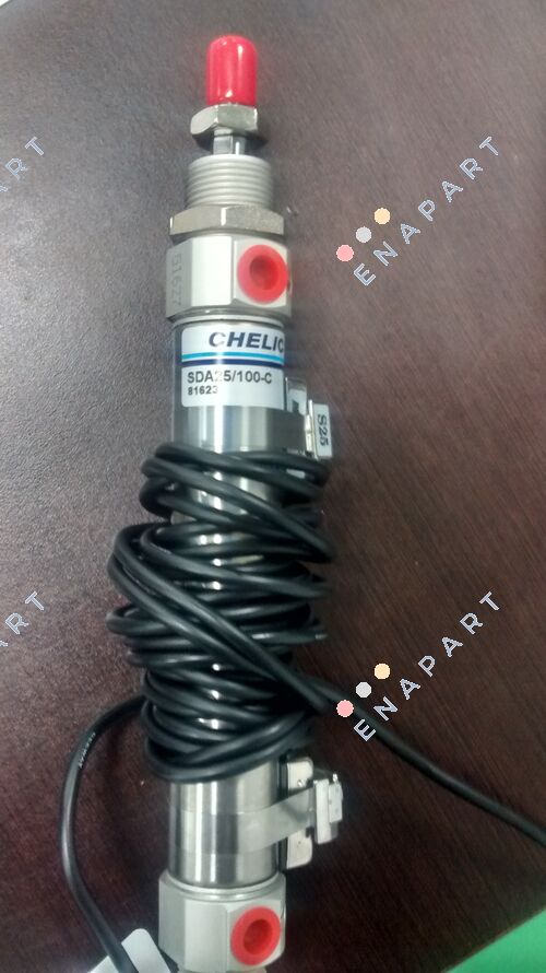 SDA25*100-C  Miniature Cylinder with 25 mm Bore and 100 mm Stroke