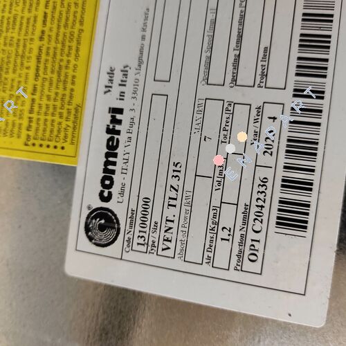 TLZ 315 A / 13101000 fan