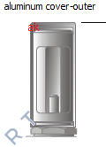618215 Aluminum cover
