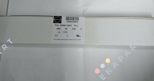 1050028001 / FSL 600 W 230 V Ceramic Infrared Long Panel Heater FSL