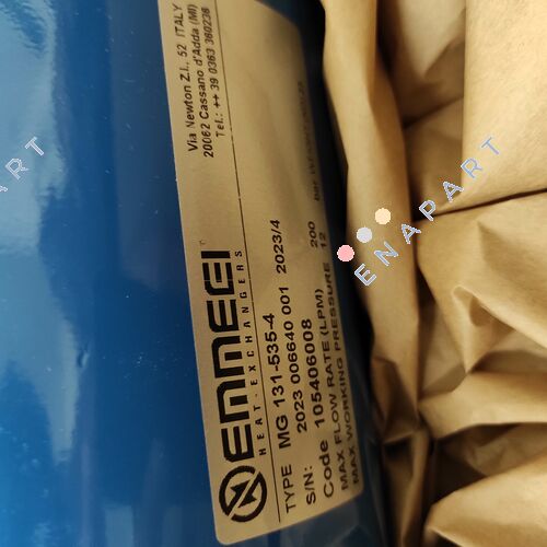 MG 131-535-4 Water-oil heat exchanger series MG standard