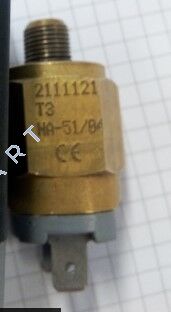  Pressure switch 1-10 bar NBR 42V NO Faston G1/8 - SUCO  pressure switch