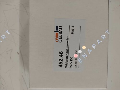 RESISTANCE EVALUATOR 452.46, Cat 3 Resistance controller
