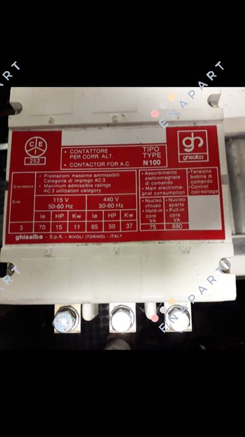 N100-3-22 Contactor