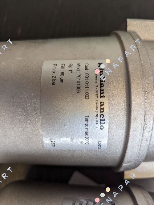 001.0111.002 stainless steel canvas corrugated cartridge