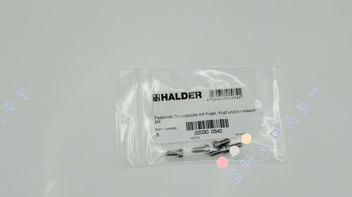 22030.0940 Resilient pressure piece with ball