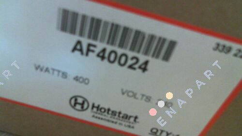 AF40024 HOT PAD 400W 240V W/72 CORD