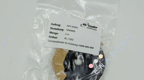 Sealing strip set for Radiator type K###-###-### KL-1550 Sealing strip set