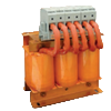 Three phase starting motor reactors