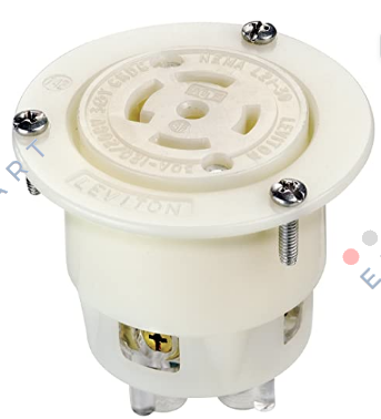 2816 Flanged Outlet 30 Amp, 120/208 V