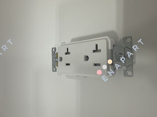 TDR20-W Tamper Resistant Decora Duplex Receptacle