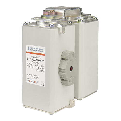 Protistor® sizes 2x122 and 2x123 gR, 750VDC (IEC)