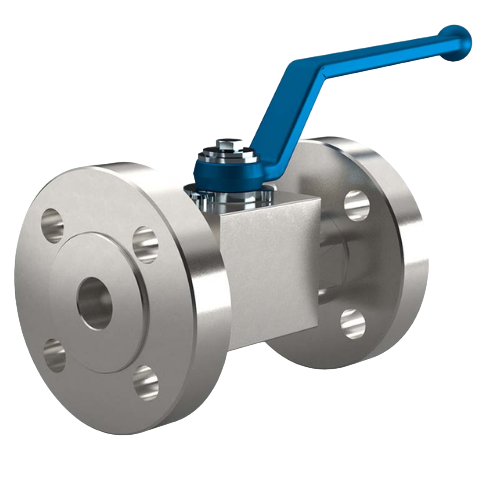 2-WAY BALL VALVES WITH DIN CONNECTIONS