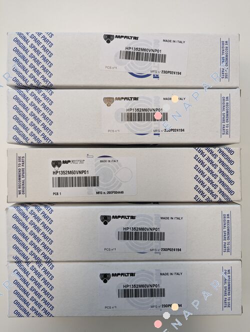 4335 / HP-135-2-M60-V-N-P01 METAL MESH FILTER ELEMENT