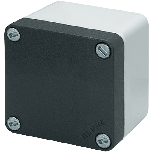 Aluminium push-button enclosures