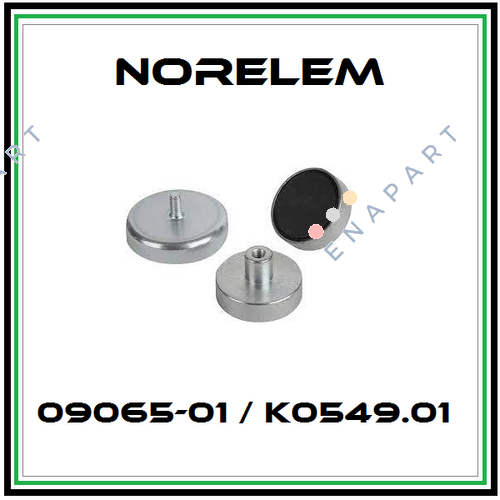09065-01 / K0549.01 Flat holding magnet with thread