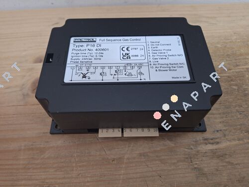 400601 / P16 DI Automatic control and ignition box