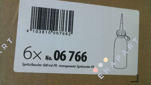 06 766 PE Transparent Plastic Transfer Tube Spray 500ml