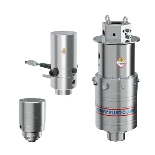 Electrofluidic rotary slip rings