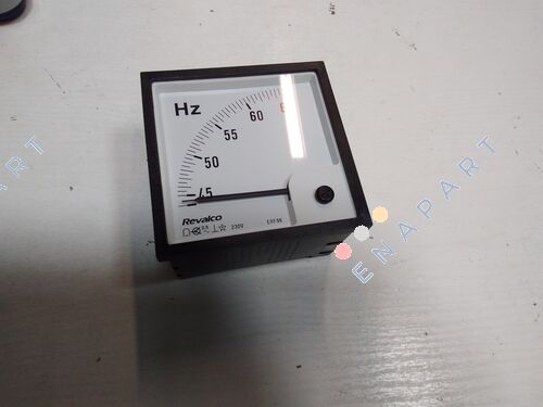 ERF96 4565HZ 230VAC Analog frequency meter
