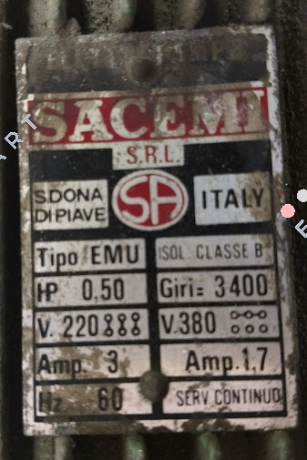 SP50/220mm 3ph 