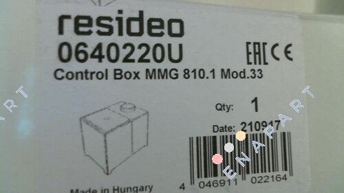 MMG 810.1 MMG 810.1 mod. 33, Satronic control unit