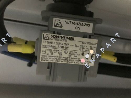NLT16/4ZM/Z33 Emergency stop switch