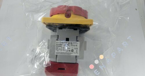 NLT25/3E/Z33 Emergency stop switch, 3 poles