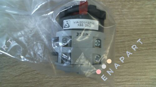 WAI201/12ZM/X83 Special cam switch, Central mounting with nut (1 hole)