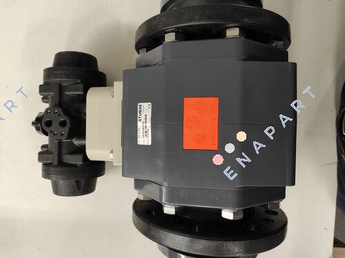 1475140300 C 110 pneumatic PVC-U ball valve | FKM+ | DN100 | PP-ST flange DIN | DA