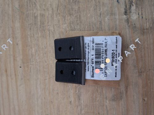 PT01932-1 7" Carbide Tipped Jaws, Pair