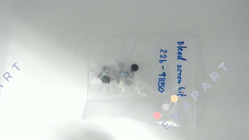 226-9850 Bleed screw kit for DB-2021