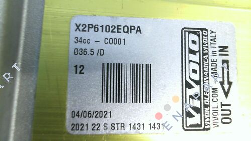 X2P6102EQPA external gear pump